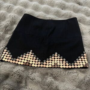 DVF wool studded wool mini.